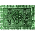 thumbnail image 1 of Ahgly Company Indoor Rectangle Persian Emerald Green Traditional Area Rugs, 2' x 4', 1 of 4