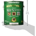 6‐Pack of 1 Gal McCloskey 7505 Clear Man O’war Marine Spar Varnish, Satin 6‐Pack of 1 Gal McCloskey 7505 Clear Man O’war Marine Spar Varnish, Satin