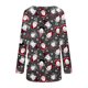 thumbnail image 5 of Camiseta de manga larga con cuello redondo y estampado navideño para mujer Pompotops  qwe24261, 5 of 5