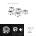 thumbnail image 3 of 5pcs Aluminum 2GT Belt Timing Pulley 3D Printer Accessory (W6mm, 20T, Bore 3, Toothless), 3 of 3