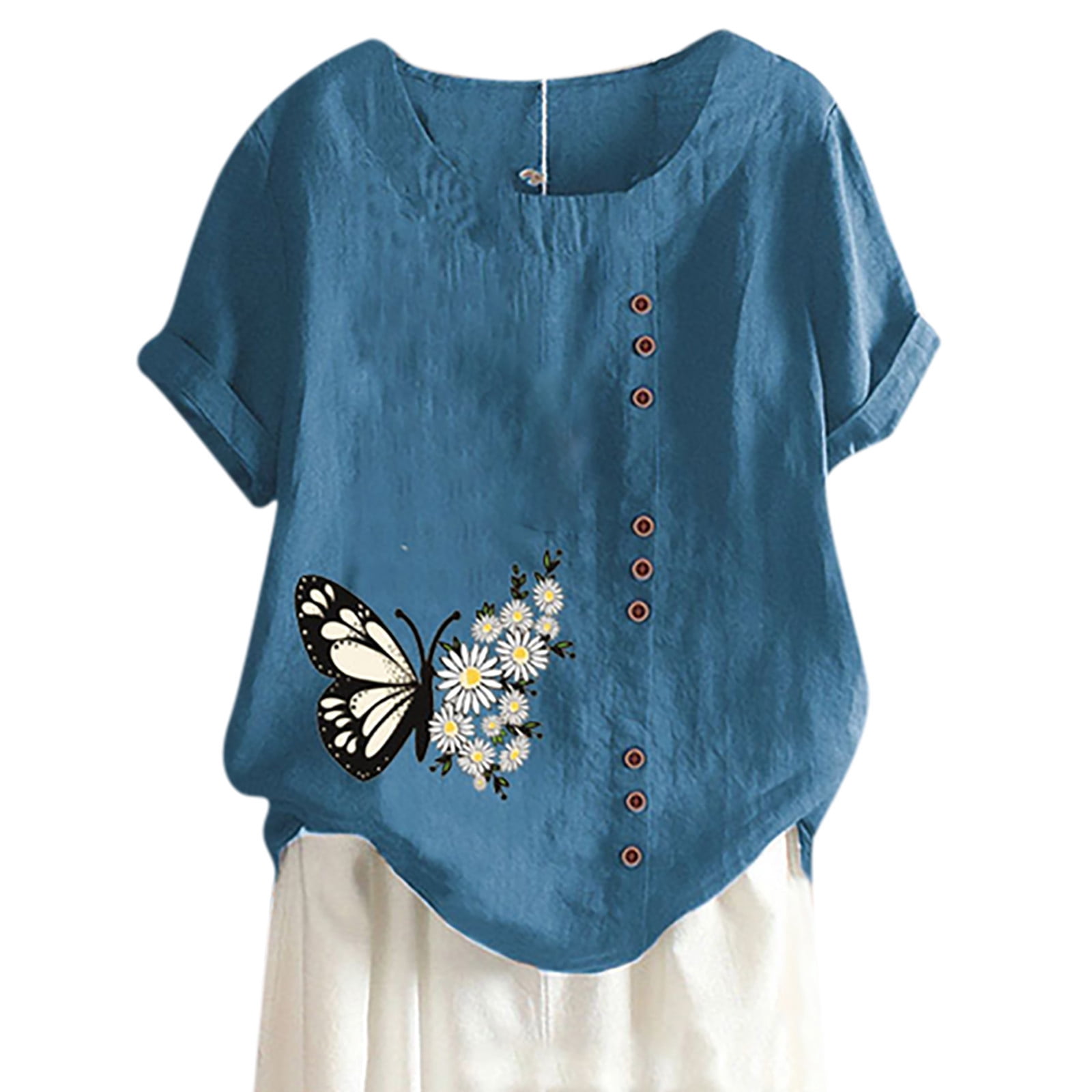 Loose Shirt Tops Blouse Sleeveless Tops 