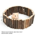 thumbnail image 4 of Pet Ladder Toy Easy Installation Exercise Training Natural Wood Hamster Suspension Bridge Toy for Small Animals, 4 of 8