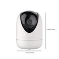 thumbnail image 3 of Home Security Camera, 3Mp Wifi Indoor Camera for Baby/Pet, 2.4Ghz, Night Vision, 2-Way Audio, Motion Detection Alerts, 3 of 8