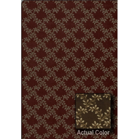 Milliken Imagine Area Rug BLUFFVIEW Bluffview Timber Petals Leaves 2' 1" x 7' 8" Rectangle