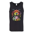 thumbnail image 2 of Wild Bobby Dean Russo Golden Retriever Is Love Dog Is Love Dog Lover Men Graphic Tank Top, Black, Small, 2 of 5