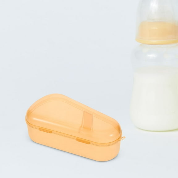 MLINS 10pcs Baby Pacifier Storage Box Clear Plastic Organizer For Pacifiers Cute Water Drop Shape Containers Pacifier Storage Box Outdoor Clear Pacifier Case