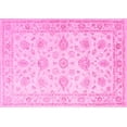 thumbnail image 1 of Ahgly Company Indoor Rectangle Persian Pink Traditional Area Rugs, 7' x 9', 1 of 4