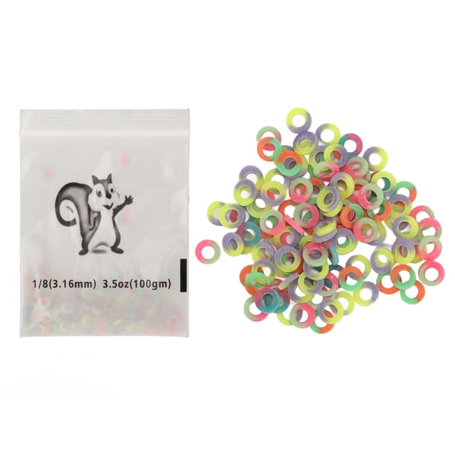 Oubit Orthodontic Rubber Band,500pcs 1/8 Inch Orthodontic Orthodontic Elastic Band Tooth Gap Elastic Band Extended Durability