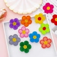 thumbnail image 4 of 120Pcs 12 Colors Colorful Flower Iron on Patches Cute Floral Embroidery Badge Patch on Appliques Bulk for Sewing Making Clothing Dresses Bags Christmas Shirts DIY Supply Colorful DIY, 4 of 5