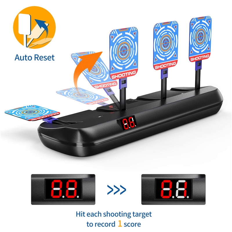 electronic scoring target for nerf
