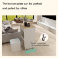 Leumius Sweeping Robot Storage Rack with Doors and Drawers,Side Table ...