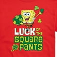 thumbnail image 3 of SpongeBob SquarePants - Luck Of The Square Pants St. Patricks Day - Men's Short Sleeve Graphic T-Shirt, 3 of 6