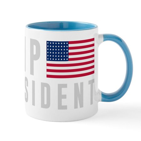 

CafePress - Trump Is My President Mug - 11 oz Ceramic Mug - Novelty Coffee Tea Cup