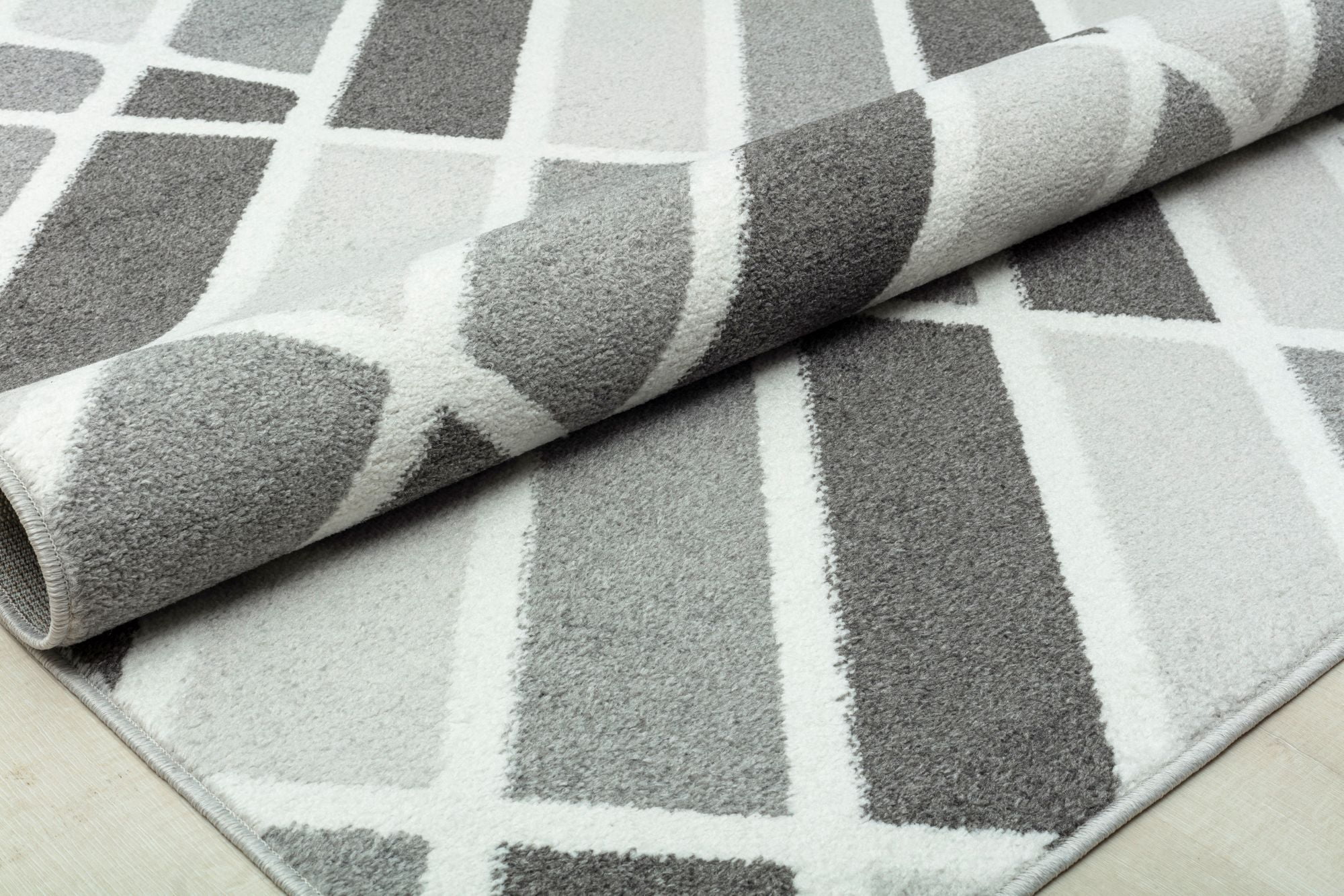 Mason Brooks Azure AZ90A Grays Harbor Geometric Contemporary Gray Area Rug, 8'3" X 10'0"