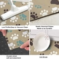 thumbnail image 3 of Paw Prints Kitchen Rug Mat,Kitchen Runner Rugs Non Skid Washable,Decorative Kitchen Floor Mats for Kitchen,Sink,Laundry,17"X47", 3 of 5