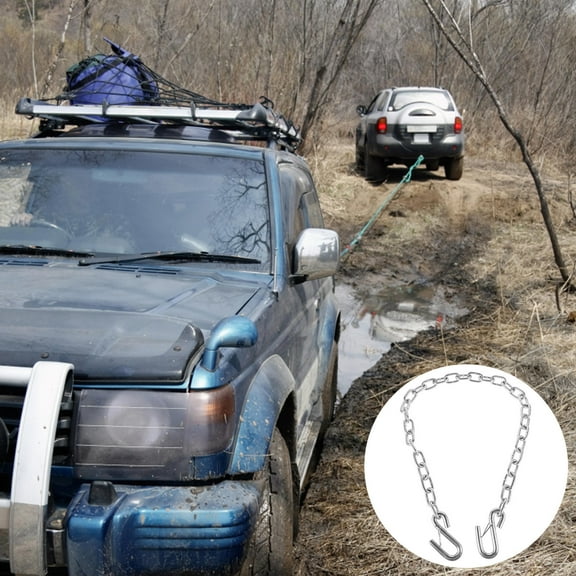 PAMINGONO Heavy Duty Trailer Safety Chain Hook, Compatible with Multiple Trailer Types for Enhanced Towing Safety