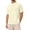 Beige, variant on Mens Drop-Cut Men's T Shirt, Slim Fit Plain Tshirts for Men, Drop Cut Basic Crewneck Tee, Wrinkle Resistant, Stretch Fit Grey M