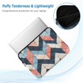 thumbnail image 2 of FORMRS 13-13.3 inch Laptop Sleeve Case Soft Carrying Quilted Computer Bag Cover, Pink Geometric, 2 of 7