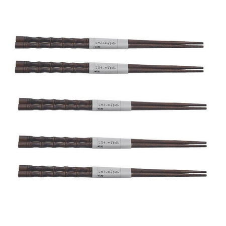 

Virmaxy Reusable Japanese Style Natural Wood Chop Stick Creative Natural Handmade Wood Chopsticks Gift Tableware Chopsticks