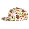 thumbnail image 3 of Fotbe Flat Bill Visor Cap Classic Snapback Hat Polyester Foam Trucker Hat Trucker Cap Adjustable Baseball Cap, 3 of 9