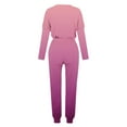thumbnail image 6 of JTSRKL Kids Girls Two Piece Ombre Outfit Clothes Casual Long Sleeve Crewneck Sweatshirts and Drawstring Elastic Waist Sweatpants Trendy 2025 Tracksuit Set Pink 9-10 Years, 6 of 6