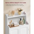 thumbnail image 6 of Versatile Freestanding Bathroom Storage Cabinet with Adjustable Shelves - Organize Your Essentials with Style, 6 of 6