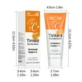 Hypoallergenic Sunscreen for Sensitive Skin, Vitamin C Coloring