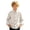 Light Gray, variant on Fozruso Striped Button-Down Shirts for Boys Long Sleeve Collared Dress Shirts for Toddler and Kids