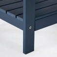 thumbnail image 4 of Backyard Lifestyles Outdoor Side Table with Shelf - Polycarbonate - Navy Blue, 4 of 4