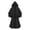 Black, variant on Fanxing Unisex Hooded Cape Cloak for Men and Women Maxi Capes Cloaks Cosplay Costumes S,M,L,XL,XXL
