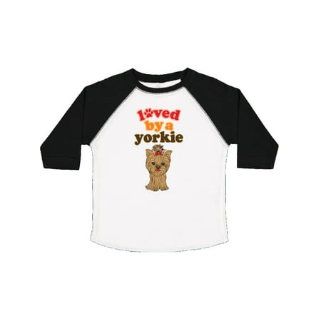 

Inktastic Yorkshire Terrier Dog Yorkie Gift Toddler Boy or Toddler Girl T-Shirt