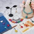 thumbnail image 4 of Turtle Beads Stitch Markers 20Pcs Crochet Knitting Markers with Lobster Clasp Charms for Sewing Quilting for DIY, 4 of 9