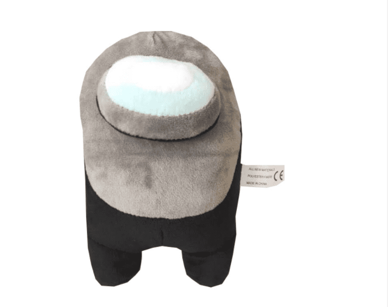 Among U&s 11.8 Inch Plush Impostor Crewmate Soft Stuffed Toy (Color: Grey) - Walmart.com