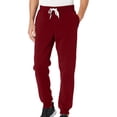 thumbnail image 5 of Charmgo Mens Sweatpants Clearance, Men's Casual Solid Basic Active Fleece Elastic Waist Sports Pants Cargo Pants for Men Joggers for Men Red M, 5 of 8