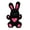 Black, variant on 19.6 inch Plush Bunny,Cuddly Friend for Boy or Girl - Great Gift for Easter, Birthday,Black