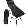 thumbnail image 4 of Silla de camping Sharpla Cómoda para Picnic al aire libre Negro, 4 of 8