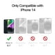 thumbnail image 2 of Funda JeTech Magnetic para iPhone 14 de 6.1 pulgadas con MagSafe Black, 2 of 6
