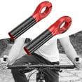 thumbnail image 6 of 2Pcs Mountain Bike Handlebar Ends Hand Grip Comfortable High Strength 22.2mm 7/8" Ends Bar Ends for Road Bike Parts Red, 6 of 8