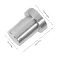 thumbnail image 2 of Masteelf  4 Pcs Nonslip Woodworking Planing Plug Workbench Accessories Silver, 2 of 8
