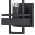 thumbnail image 2 of Matte Black Wall Sconce - Modern Farmhouse Lighting for Hallways & Bathrooms, 2 of 5