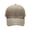 Khaki, variant on Sun Visors for Women, Men And Women Casual Old Fashioned Washing Water Hole Grinding Edge Baseball Cap Cap, visors for women Green One Size