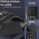 thumbnail image 4 of For Xiaomi Redmi K80 5G Poco F7 Pro 5G Case with Slide Camera Lid PC + TPU Kickstand Phone Cover - G, 4 of 5