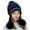 Navy, variant on Clearance! Hassda Hat Fashion Hats Women Keep Winter with Hair Hemming Knitted Warm Baseball Caps Clearance Sale
