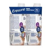 Ensure Max Protein Shake, 30g Protein, Cafe Mocha, 11 fl oz, 4 Pack