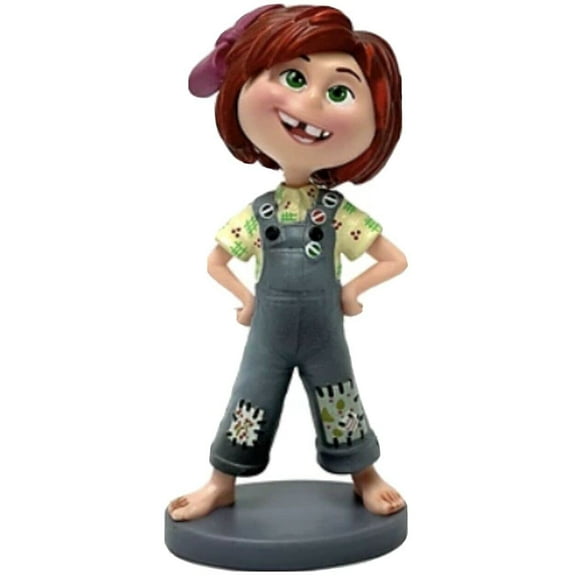 UP Movie Young Girl Ellie Carl Fredricksen Wife PVC 3" Figure Cake Topper Figurine