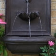 thumbnail image 5 of Sunnydaze Seaside Solar Wall Fountain, 27 Inch Tall - Multiple Options Available, 5 of 7