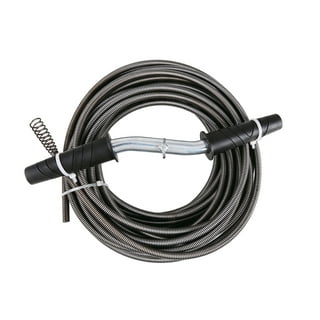 Meisterfaktur drain snake 3.0 [50 FT] - extremely long - Ideal plumbing  snake for heavy & deep blockages - The drain auger for real  do-it-yourselfers! (50 FT - 1/2 inch) 