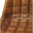 thumbnail image 3 of Beaumont Lane Leather Brown Side Chair, 3 of 8