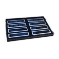 thumbnail image 4 of Exhibidor de piedras de diamante, tarro para gemas, cojín de terciopelo con cerradura, organizador rectangular, caja de joyería de piedras preciosas 8 cuadrículas, 4 of 8
