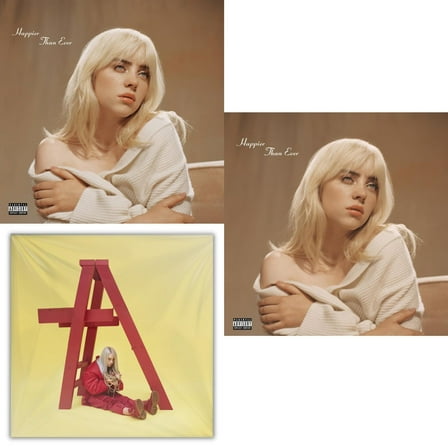 Happier Than Ever (2LP/Recycled Vinyl/Rainbow Foil Jacket) (Rsd) & Billie Eilish - Dont Smile At Me (Black LP Vinyl) & Happier Than Ever (X) (2LP)